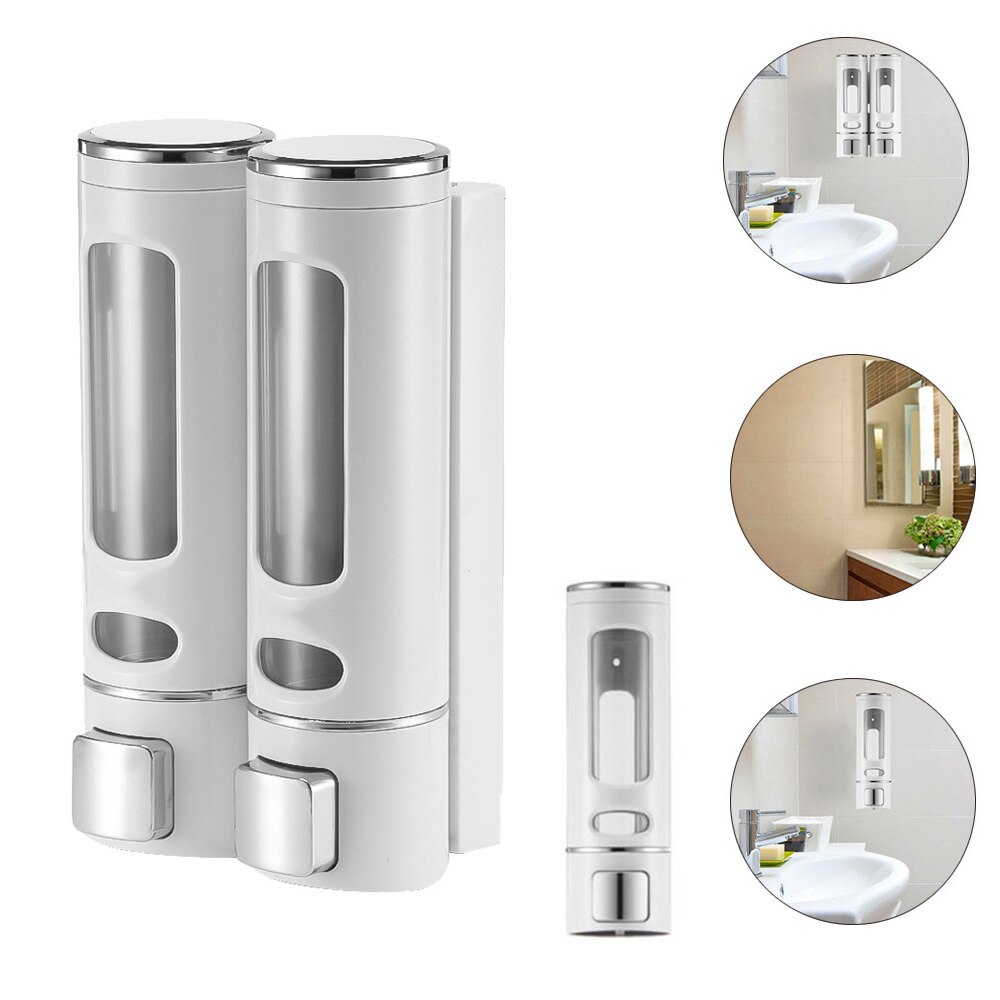 Soap Dispenser Wall Mounted Hand Pressing Liquid Soap Dispenser Chrome Manual Soap Dispenser For Kitchen Bathroom Washroom