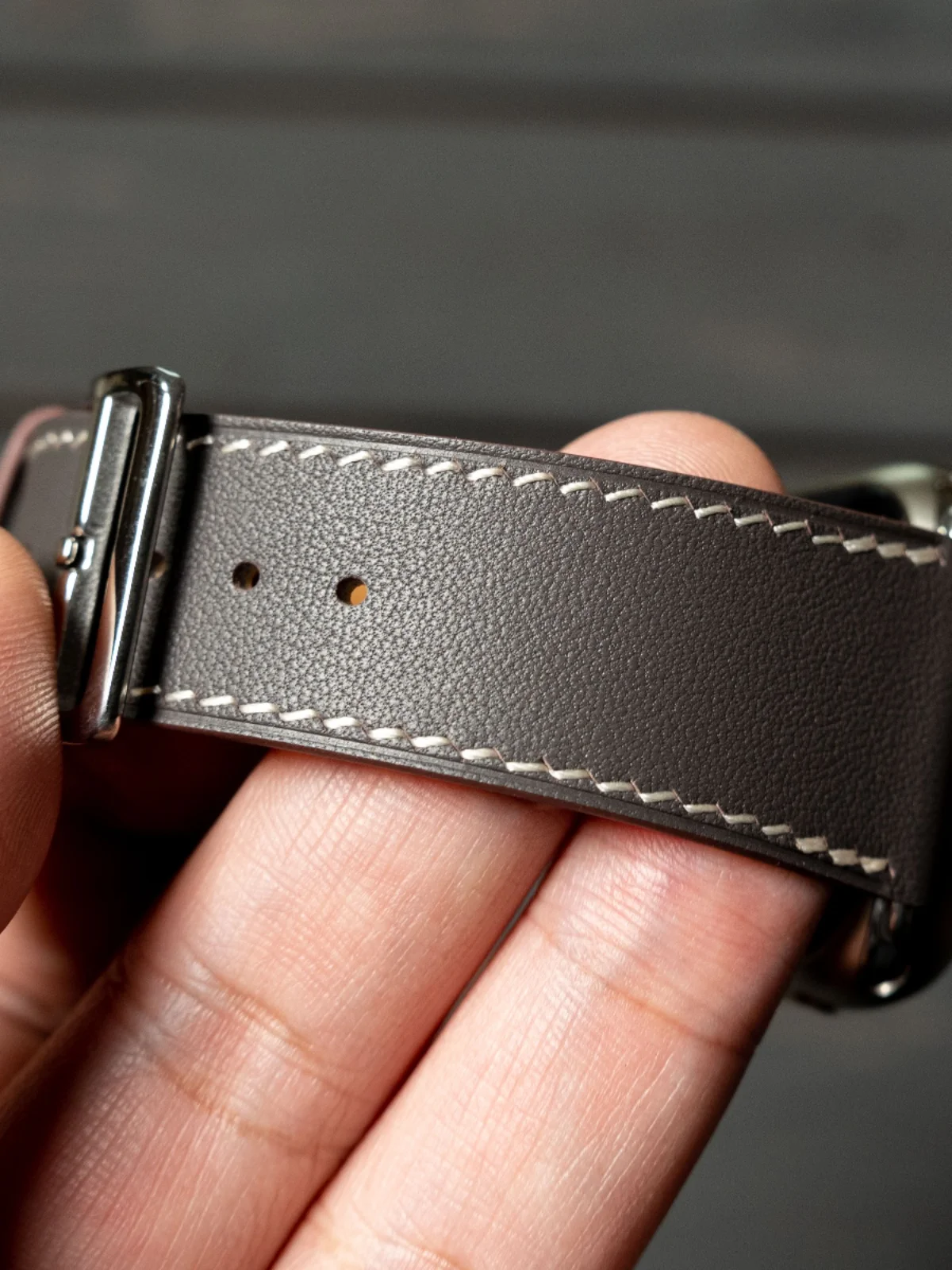 Voor Apple s10/iwatch lederen Apple Watch band ultra2/s9/s8/7SE Lederen Herm band 46mm 42mm 49mm 44mm 41mm