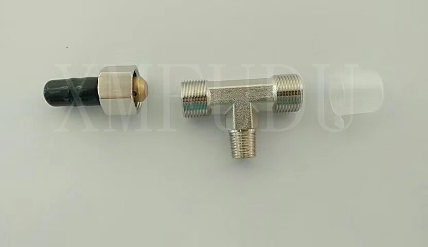 Hose Fitting/Bleeder "T" Horizontal Bleeder Tee for Hydraulic Steering Cylinder Suitable for Baystar,Seastar