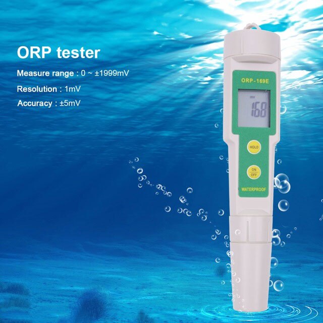 169E Orp Detector Redox Tester Waterproof Orp Meter Ph Measurement Test Tool