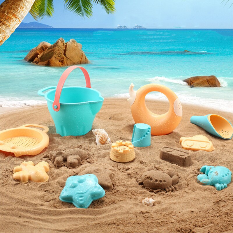Juguetes de playa para niños bebé playa juguetes de los niños Set de caja de arena Kit de juguetes de verano para juego de playa de arena de agua juego juguetes al aire libre