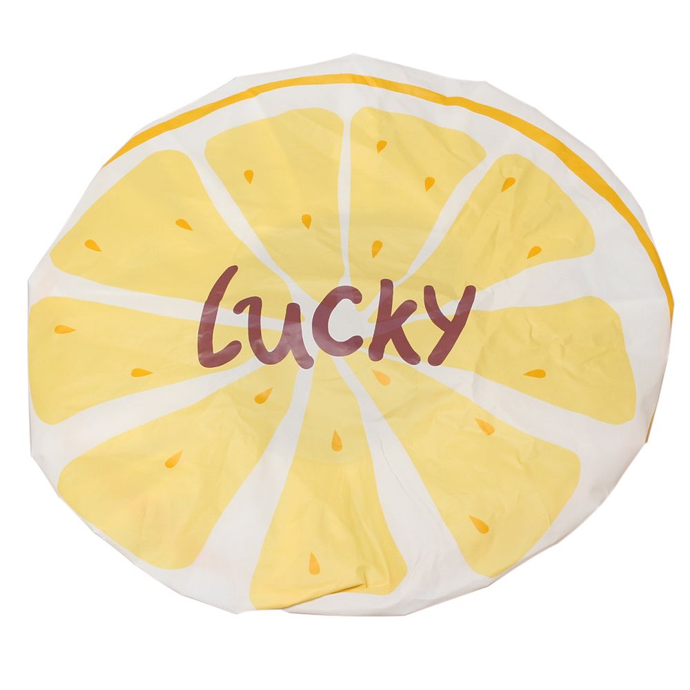1 PC. cute thick shower caps Colorful bathroom shower caps hair Cover double waterproof shower cap for women: 1
