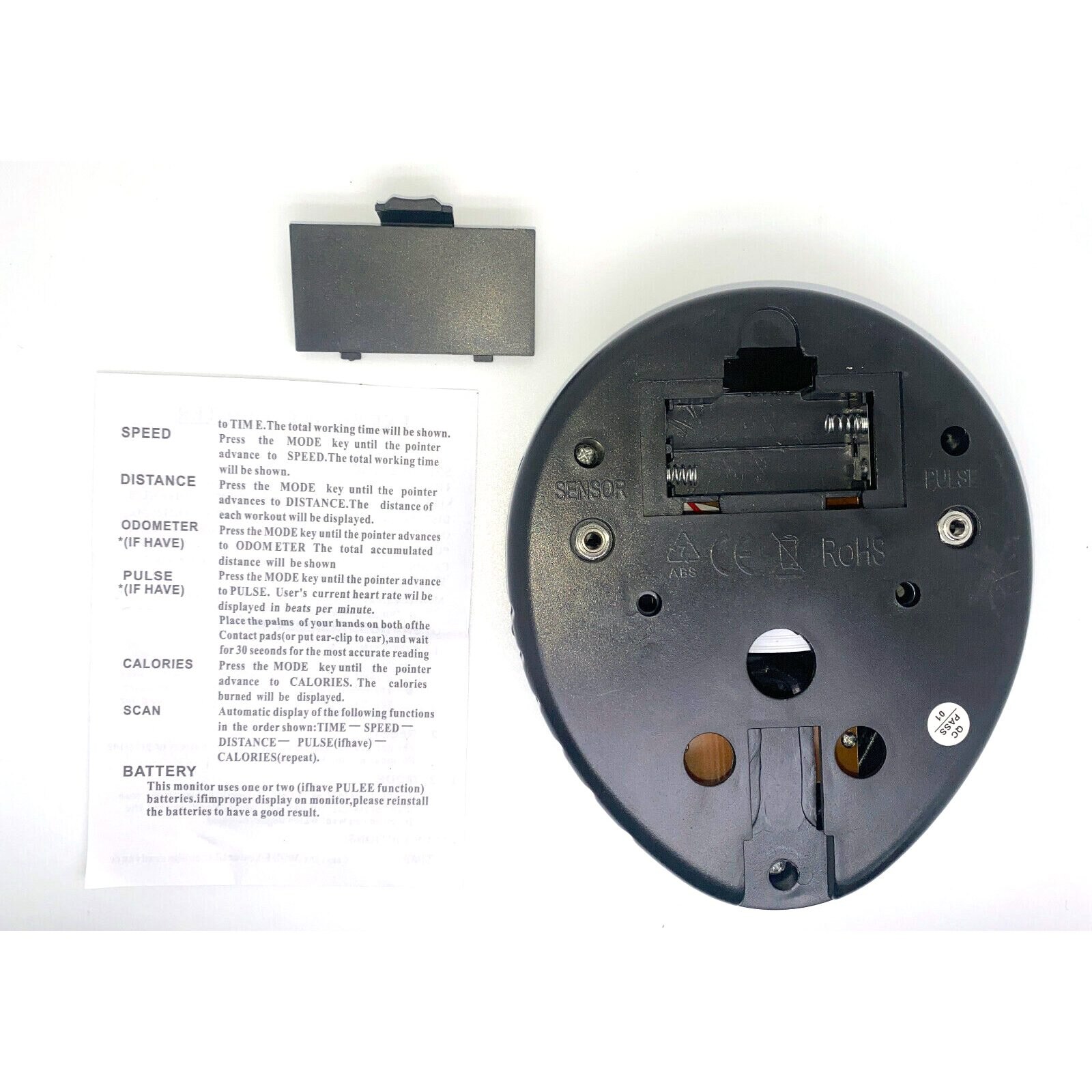 Replacement Monitor Speedometer Counter for Stationary Bikes, Exercise Bike Computer