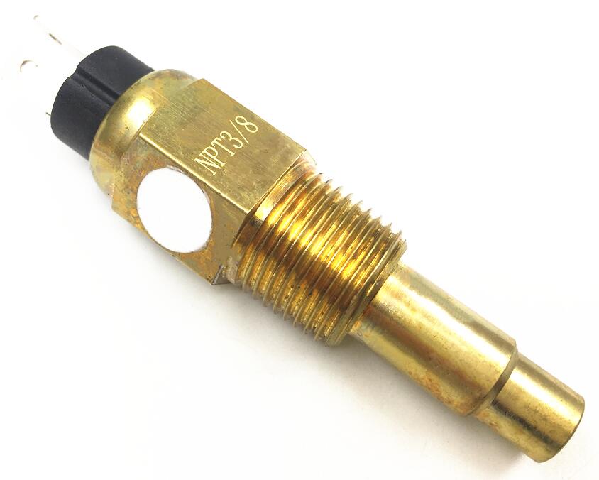 1Pc 52Mm Pointer Water Temp Meters 40-120Degree Lcd Water Temperatuur Meter 100 ~ 240 ℉ Groene Achtergrondverlichting M14x1.5 sensor Voor Auto Boot: NPT38 sensor