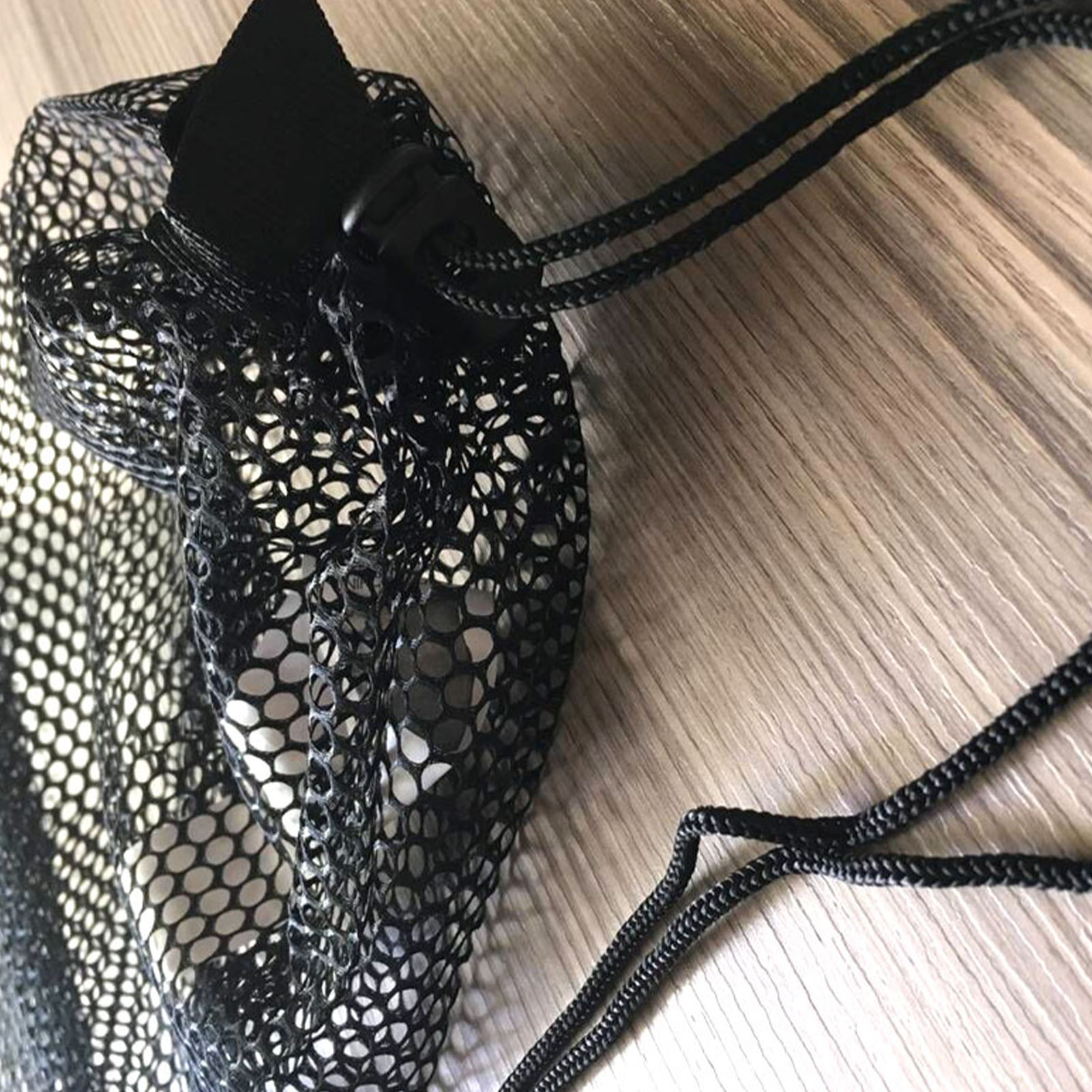 Duiken Trekkoord Mesh Tas Duiknet Tas Met Veilige Trekkoord Sluiting Voor Duiken Snorkelen Onder Water