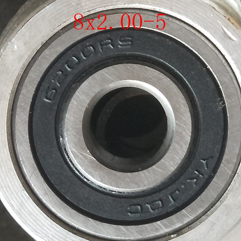 8X2.00-5 Tyres Tubeless Tires with alloy rims 8 inch wheel hub for Pocket Bike MINI Bike