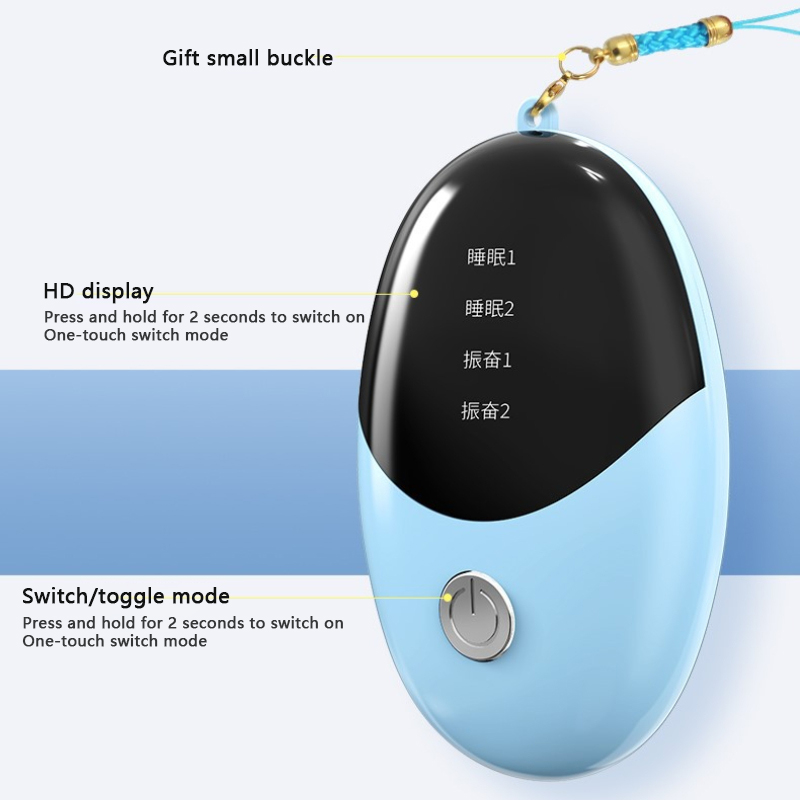 Slaap Steun Apparaat Usb Opladen Micro-Huidige Pulse Hypnose Handheld Ontspanning Rustgevende Geest Snelle Slaap Smart Slaap Instrument