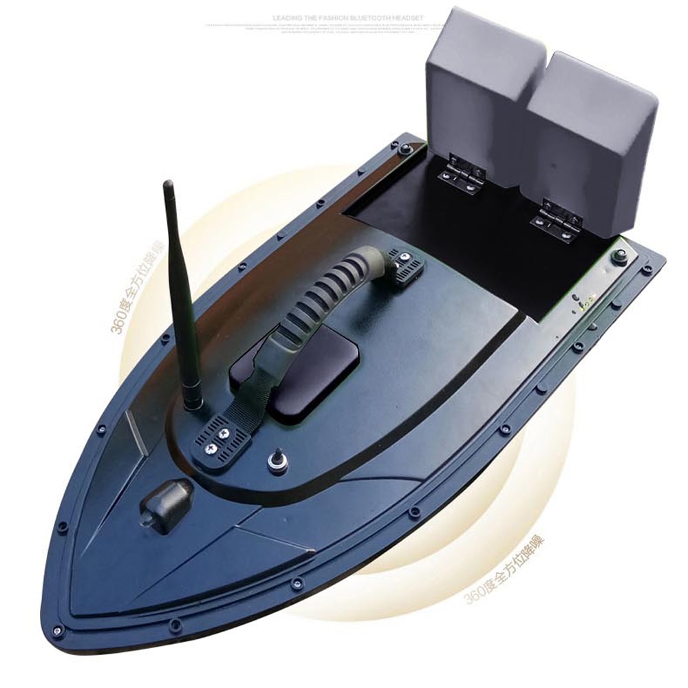 5200mAh 500m RC Distance Speedboat Fish Finder Lure Ship Boat Fishing Tool Auto RC Remote Control Fishing Bait Boat
