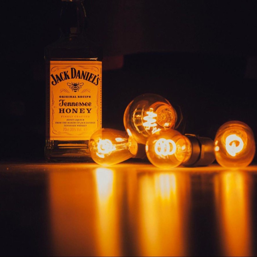 GANRILAND Retro LED Lamp E27 220V Dimmable LED Bulb Filament Light 3W 2200K Diamond Gold Edison Spiral Bulbs G125 G80 led lampen