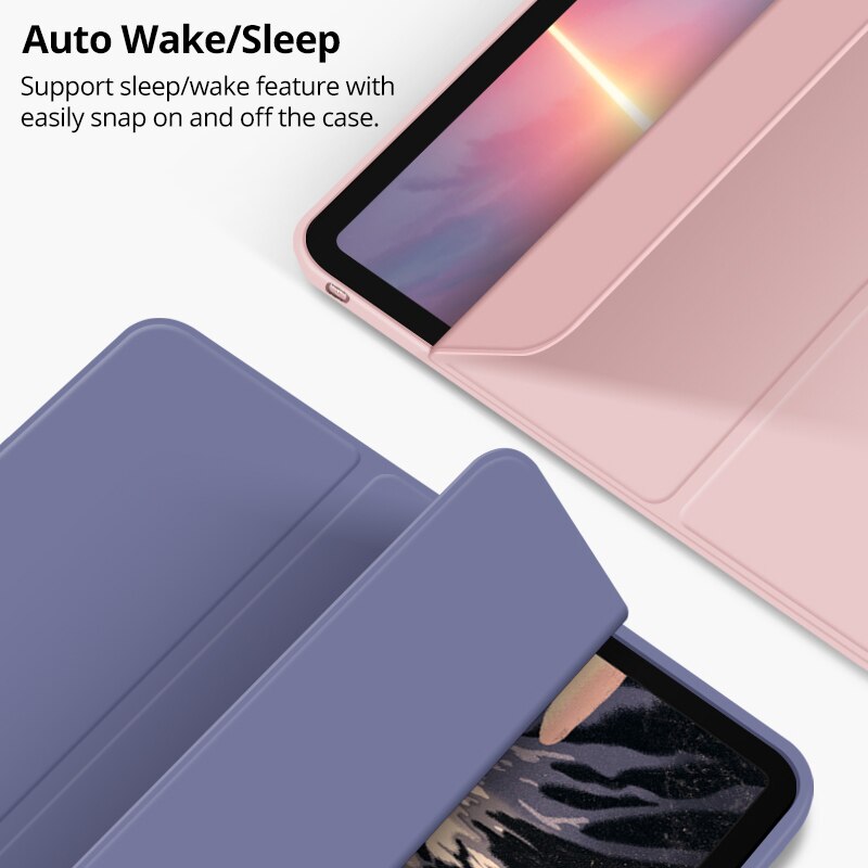 Voor Ipad Pro 11 Case Smart Case Slim Magnetische Folding Flip Stand Soft Tpu Back Cover Voor Ipad Pro 11 Case Tablet Funda