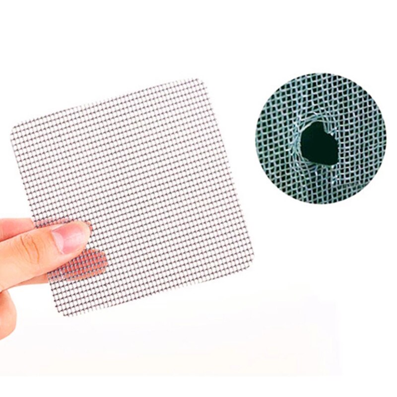 Fix Net Window Home Adhesive Window Net Mesh Anti Mosquito Fly Bug Insect Repair Screen Stickers Mesh Window Screen Wall Patch