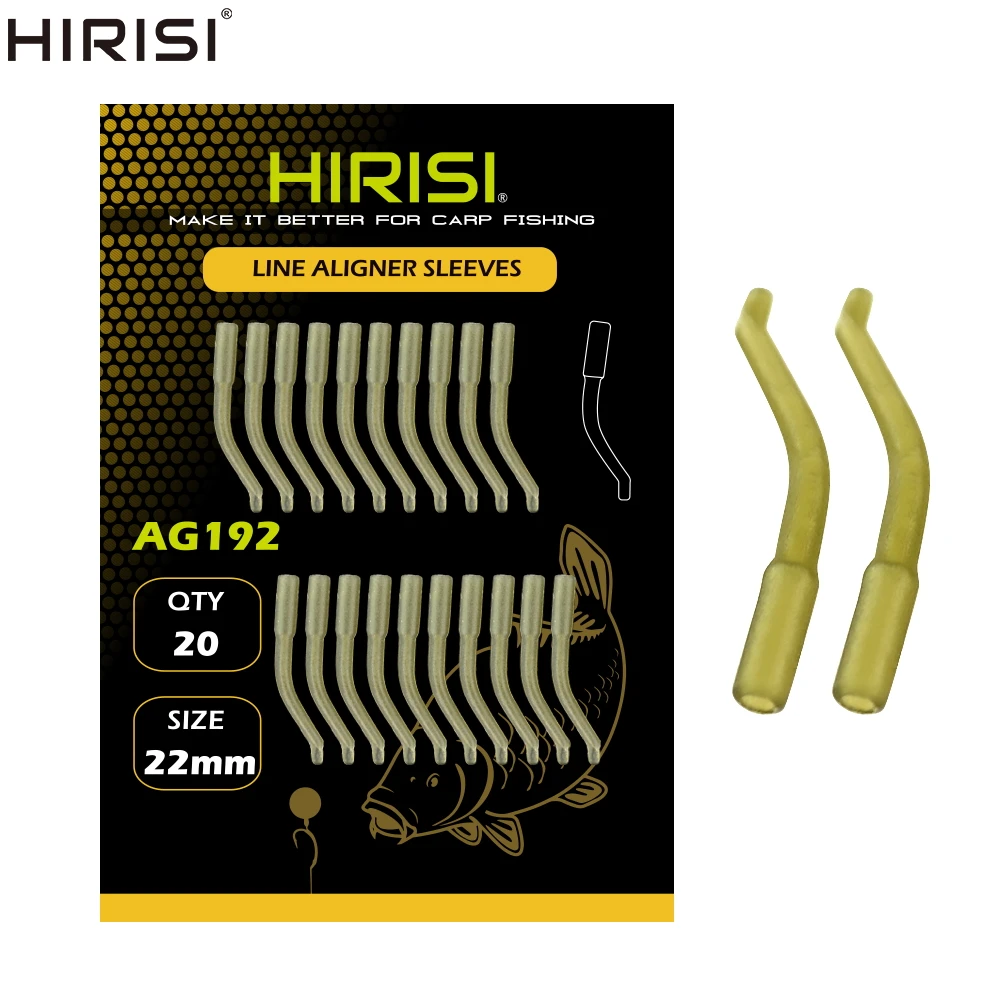 20 stks Karpervissen Accessoires Karper Haak Mouw End Tackle Vissen Swivel AG192