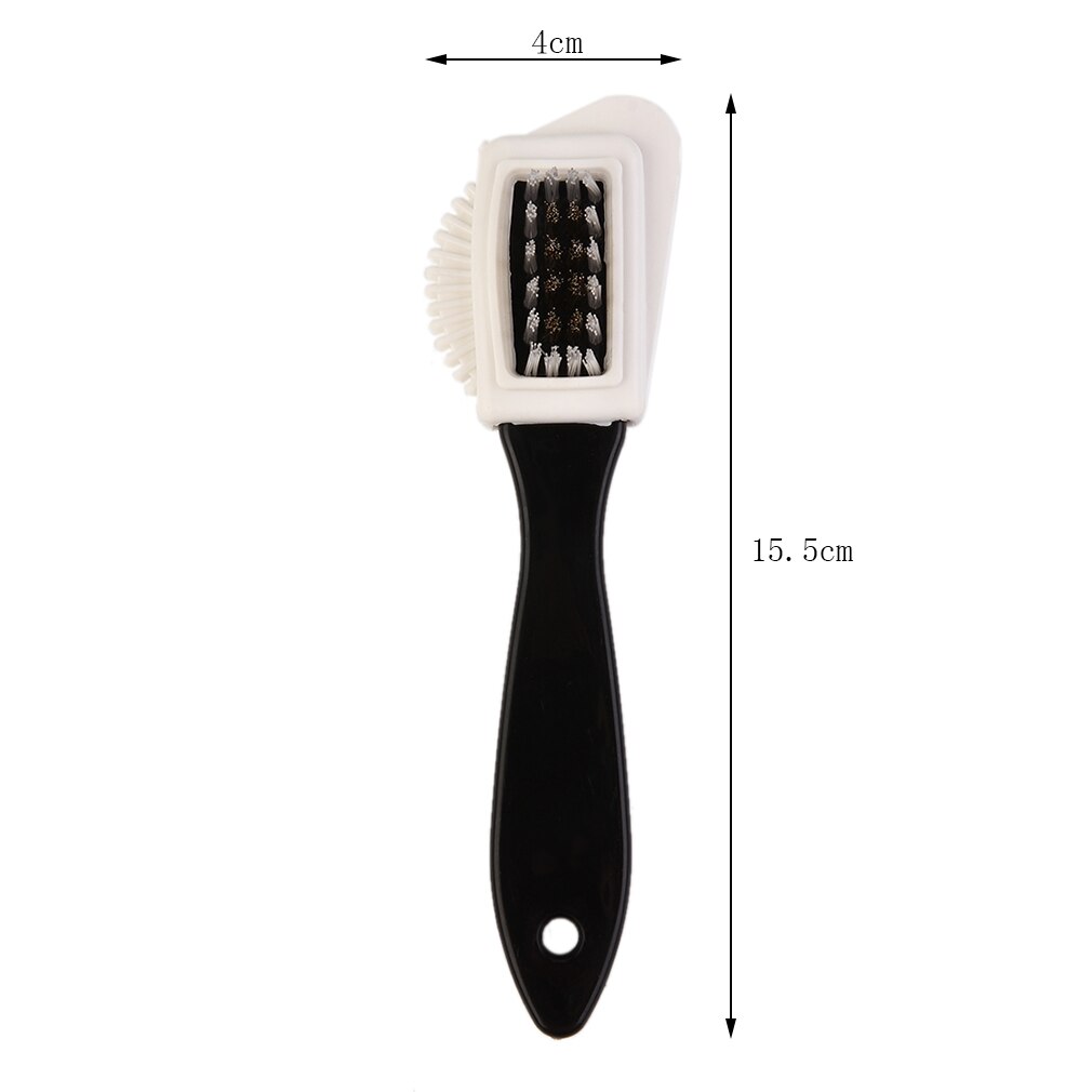 Durable multifonctionnel gommage fourrure chaussures brosse de nettoyage Portable taille neige bottes daim chaussure nettoyant brosse de nettoyage