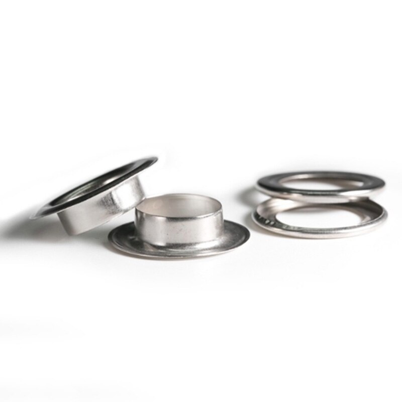 50sets 2mm-40mm Metall Ösen mit Tülle für Leathercraft DIY Scrapbooking Schuh Gürtel Kappe Tasche Tag kleidung Rucksack Zubehör
