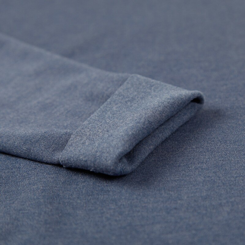 Heren verdikking plus lange onderbroek pak lage kraag warme ondergoedset thermisch ondergoed