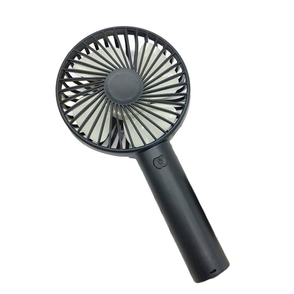 Rechargeable Portable Handheld Fan Without Battery Mini Usb Fan Four Leaf Fan Third Gear Wind Speed Silent Operation