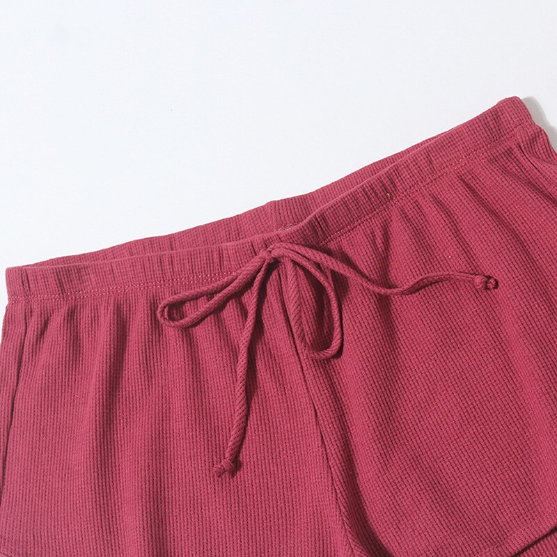 Ladies Wide Leg Pants Short Outside