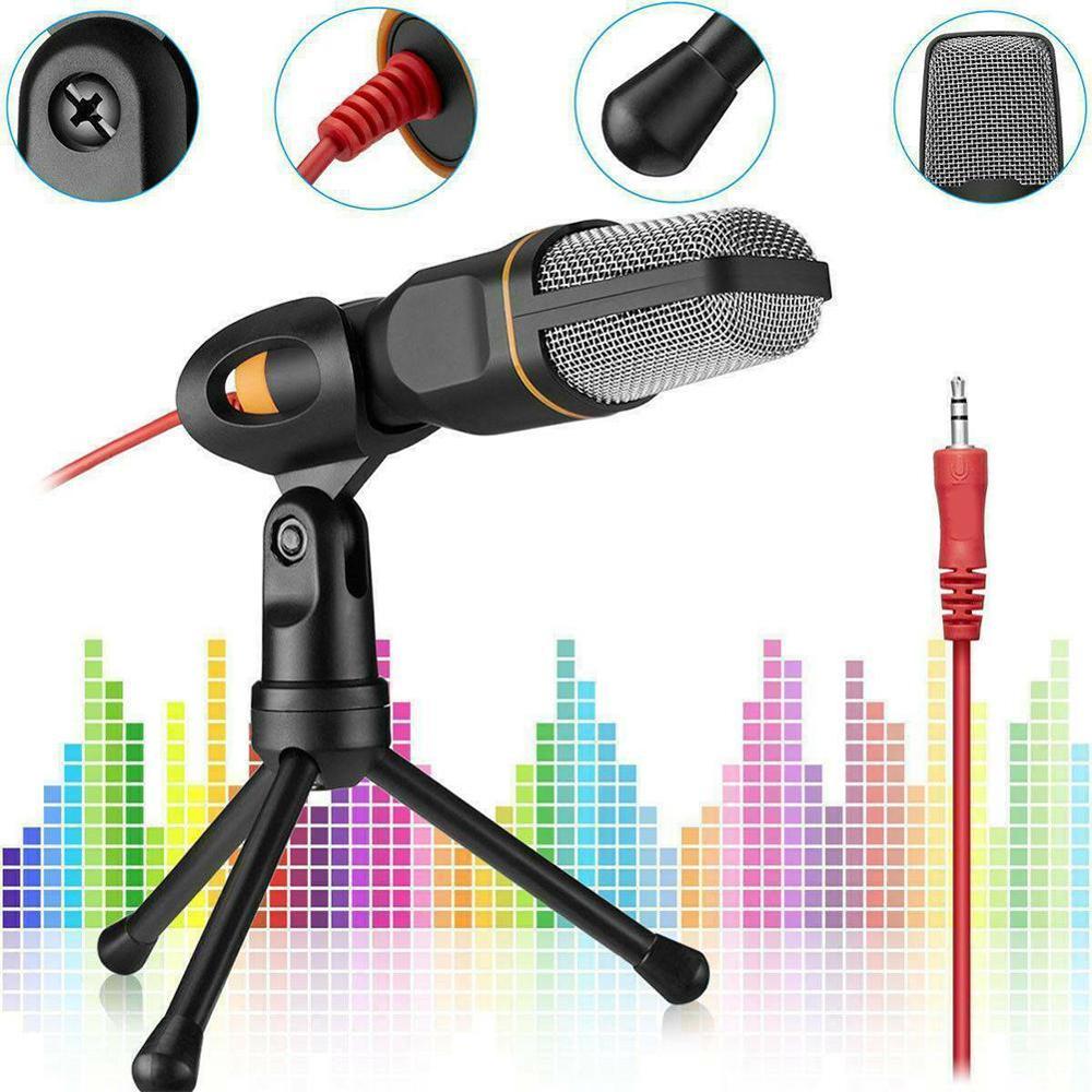 Computer microphone SF-666 Handheld Microphone Sound Studio Microphone Mic For Computer Chat PC Laptop Skype MSN