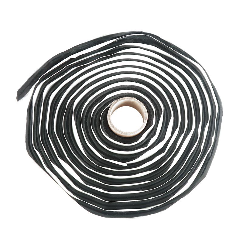 1 unidad de pegamento de goma negro butílico, sellador de Faro, Retrofit, resellado, faros HID, cinta de pegamento de escudo de luz trasera para coche