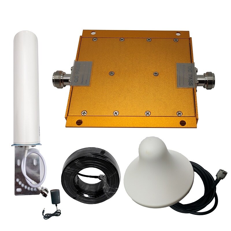 Amplificador de señal de teléfono móvil 3G 4G LTE DCS 850 900 1800 2100 MHz Unicom amplificador de señal de llamada de teléfono móvil