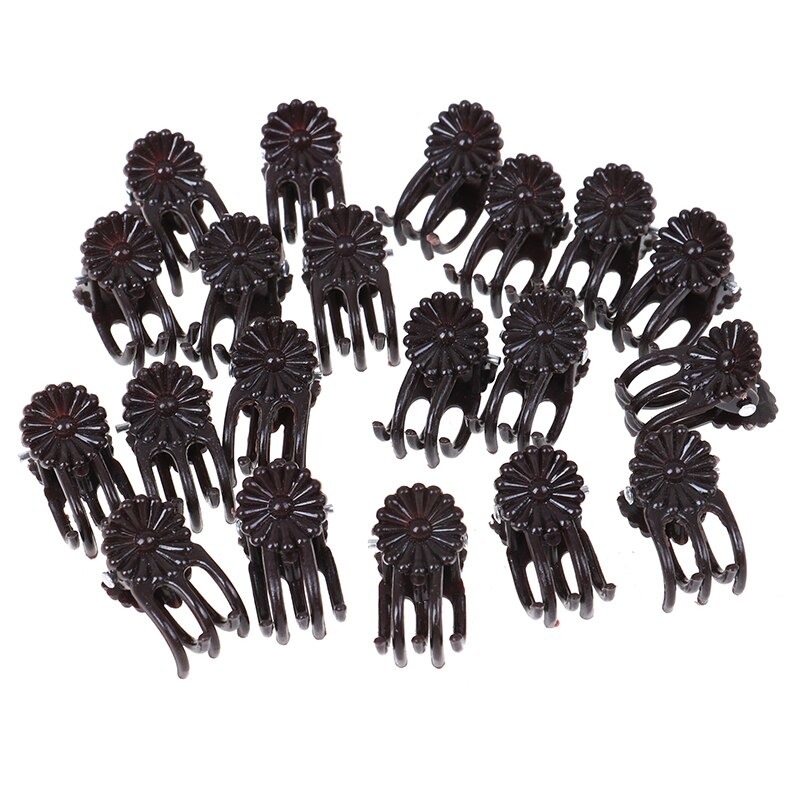 100pcs/lot Plant Support Clips Orchid Stem Clip For Vine Support Vegetables Flower Tied Bundle Branch Clamping Garden Tool