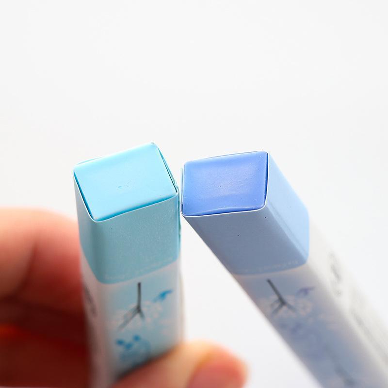 5 pcs Kawaii Gummen Voor School Accessoires Leuke Jelly Rubber Voor School Student Kleurrijke Potlood Gum Voor Kind