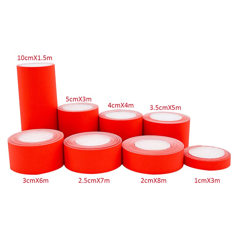 Self-Adhesive Reflective Sticker for Bag Car Clothes DIY Cutting Multi-Size Fluorescent Orange