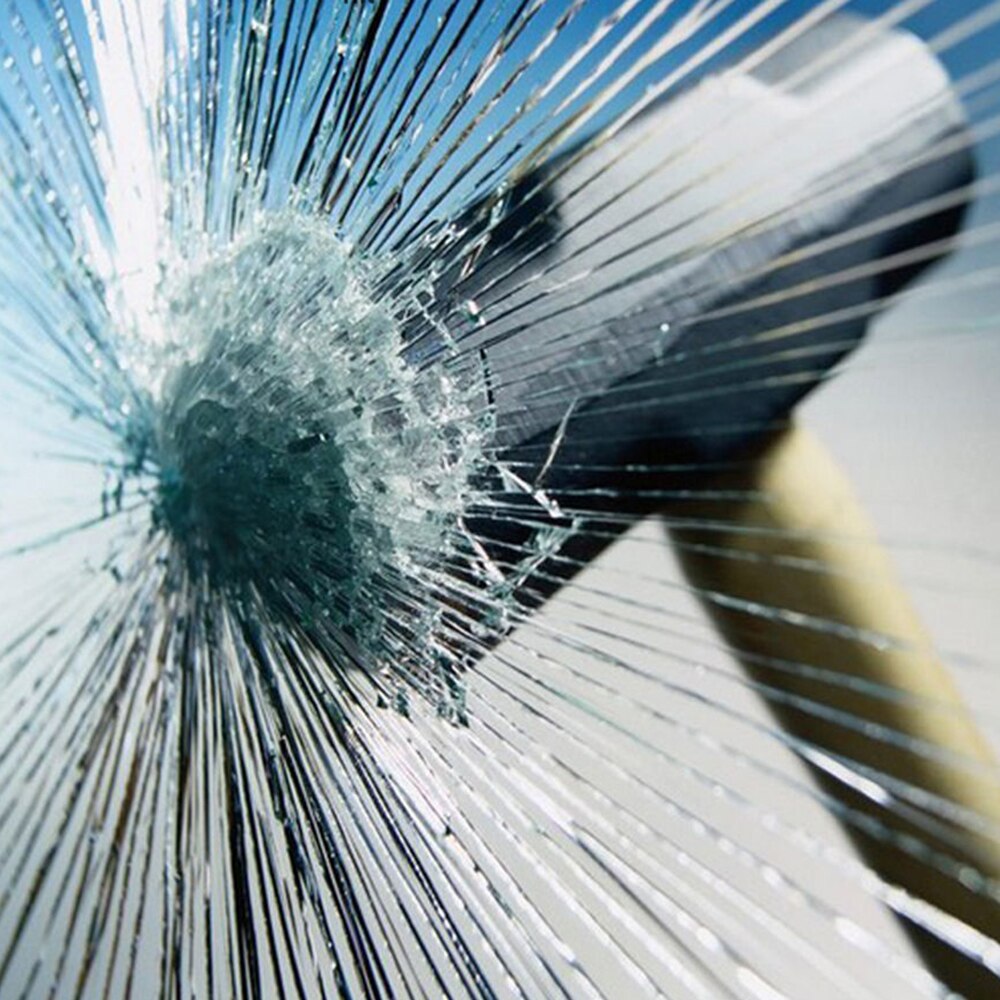 Sunice 2 mil sikkerhet og sikkerhet klar vindusfilm knusbestandig til vinduer glass til hjemmekontor glass uze med bredde 45cm