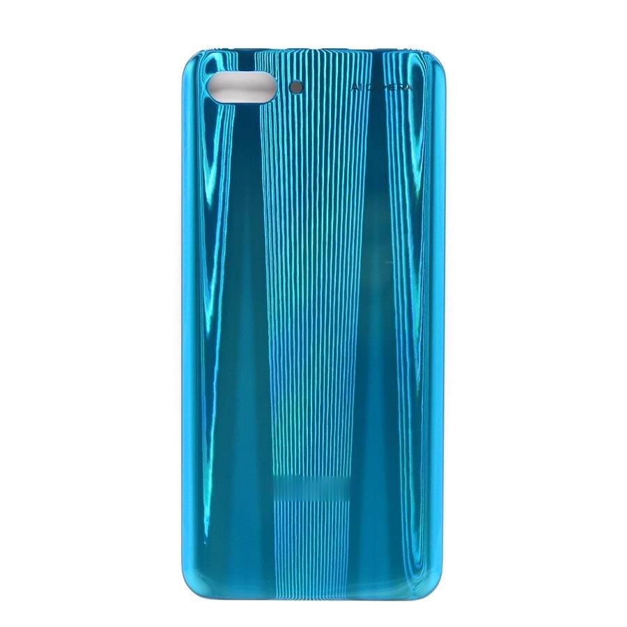 Back Glass Cover For Huawei Honor 10 Battery Cover Back Door Housing Glass Panel Case With Camera Lens Honor 10 Replacement: Green No Lens