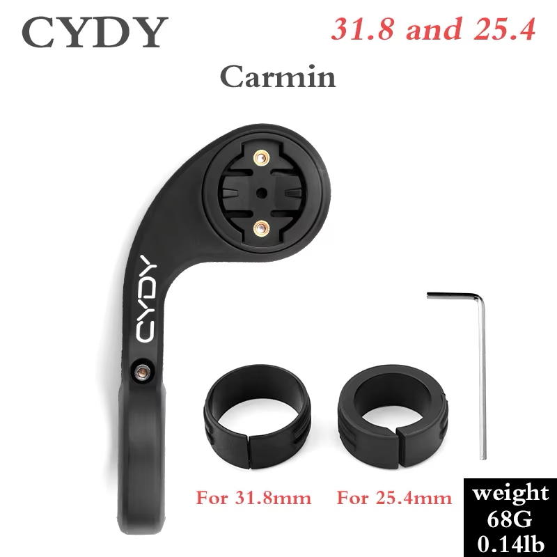 CYDY MTB soporte GPS para bicicleta soporte para ordenador para Garmin Edge IGPSPORT 630 Bryton Wahoo soporte para ciclista accesorios para bicicleta: Blanco
