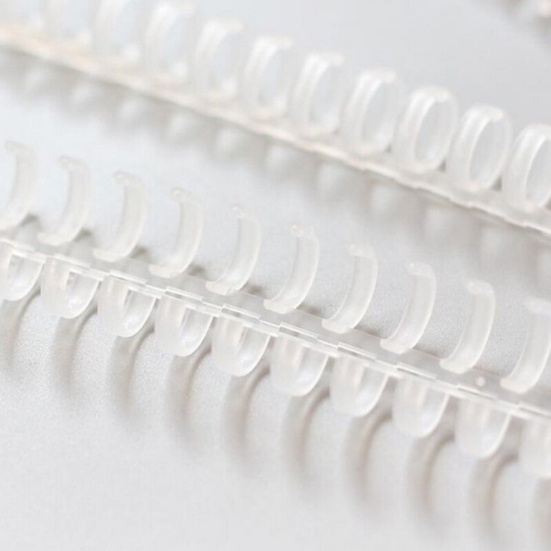 5 st 30- håls lösa blad plast bindningsring fjäder spiral ringar kontorsmaterial