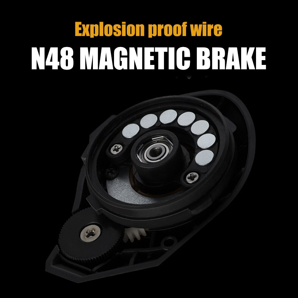 Metal Spool Baitcasting Vissen Baitcasting Reel Alle Metalen Spool Max Drag Fishing Wheel Magnetische Metalen Casting reel