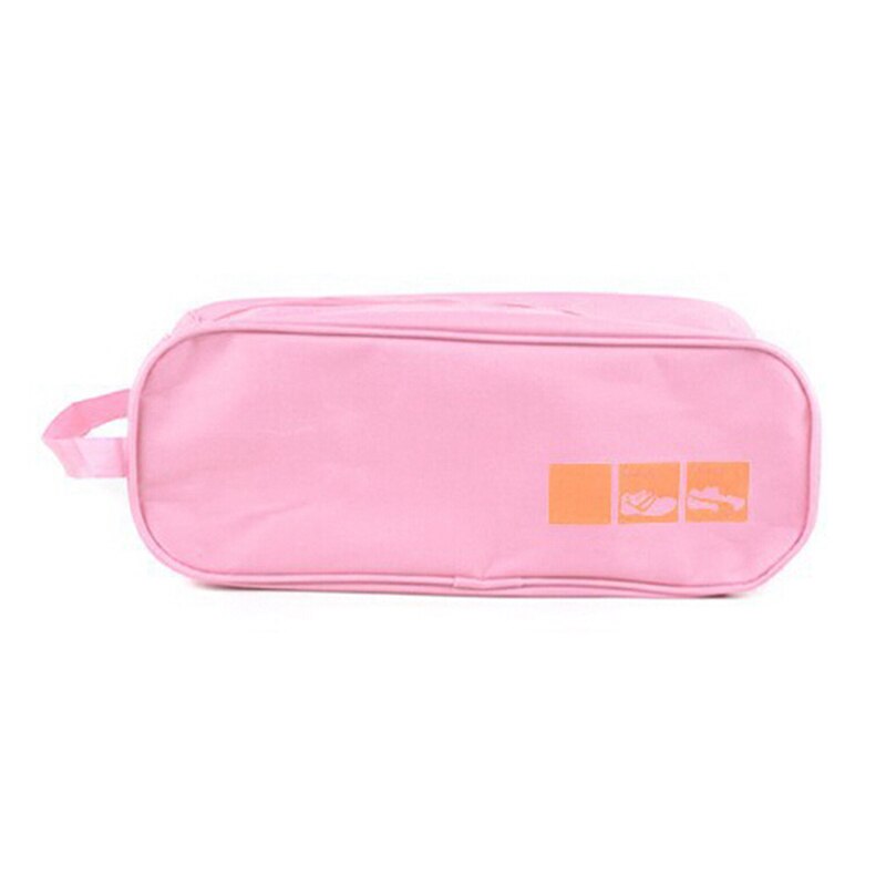 Waterdicht Voetbal Schoen Tas Reizen Boot Rugby Sport Gym Carry Storage Case Box Draagbare Organizer Tassen Schoen Sorteren Pouch: Pink