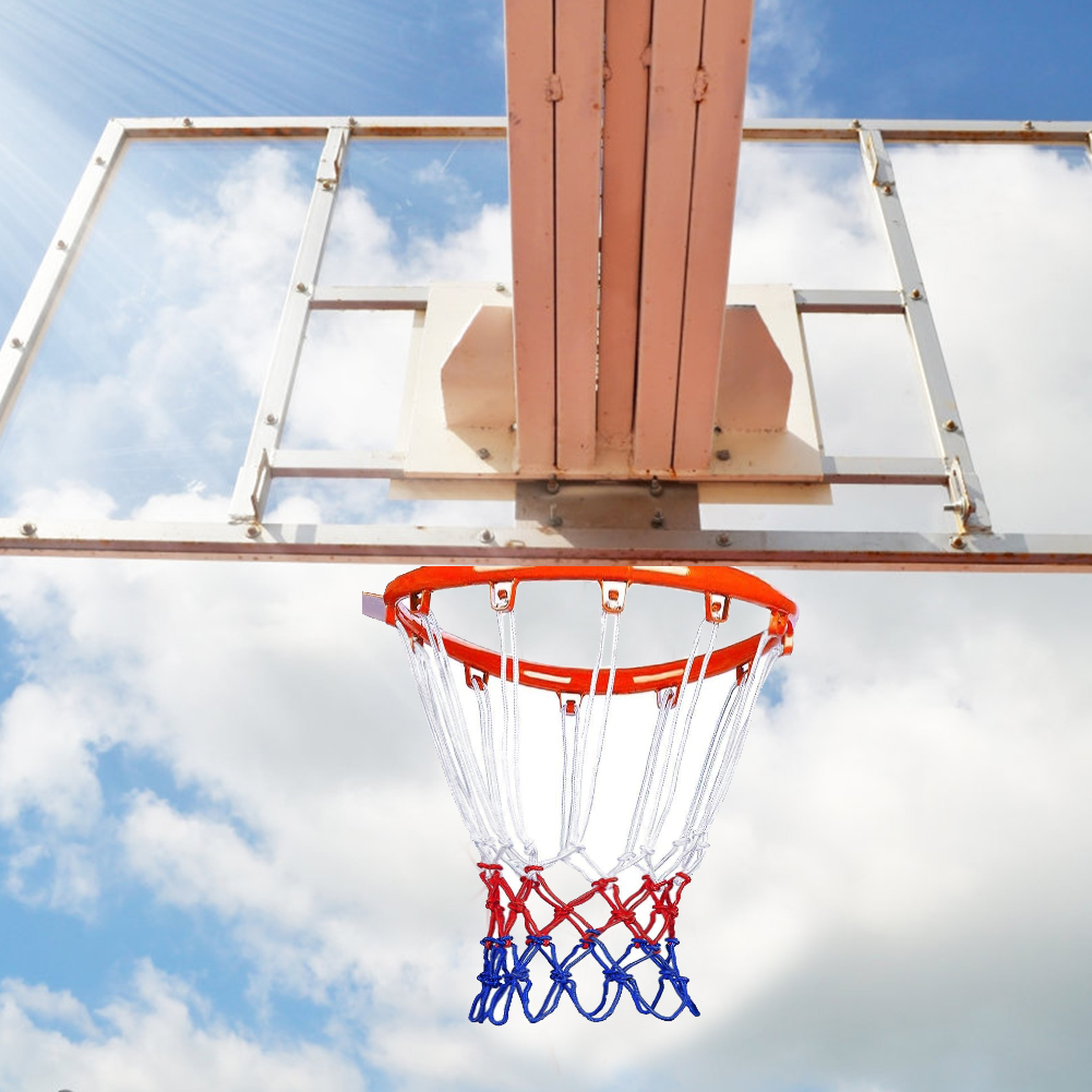 5mm Basketball Rim Mesh Net Durable Basketball Net Heavy Duty Nylon Net Hoop Goal Rim Mesh Fits standard basketball rims