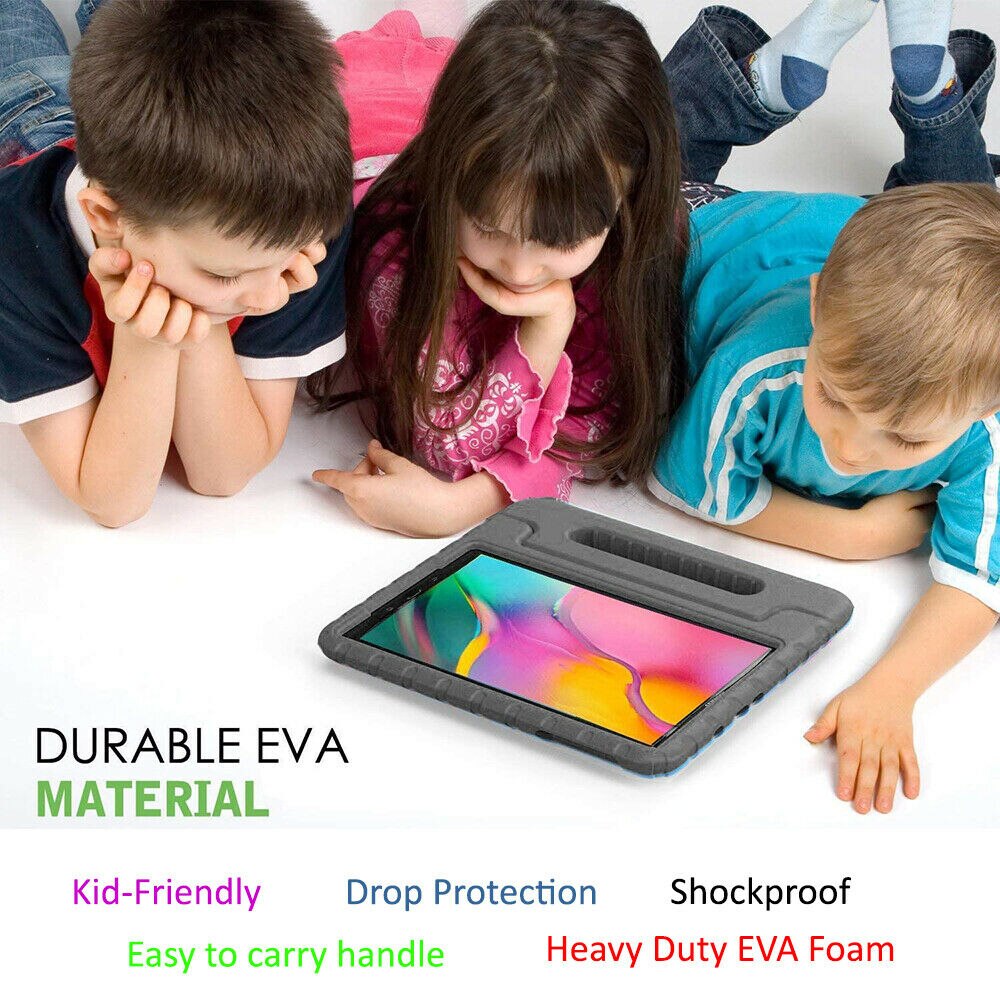 Kids Shockproof EVA Foam Handle Tablet Case Cover For Samsung Galaxy Tab 10.1"inch T510 T515