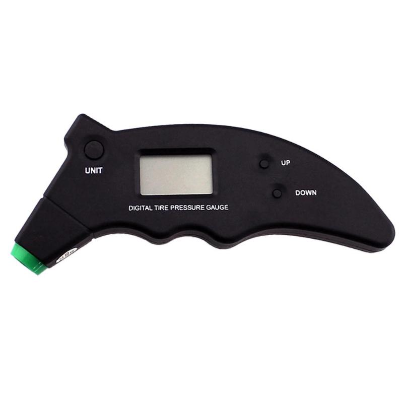 High Precision Digital Pressure Gauge Electonic Backlight LCD Tire Manometer Tester for Car Truck Motorcycle Bike