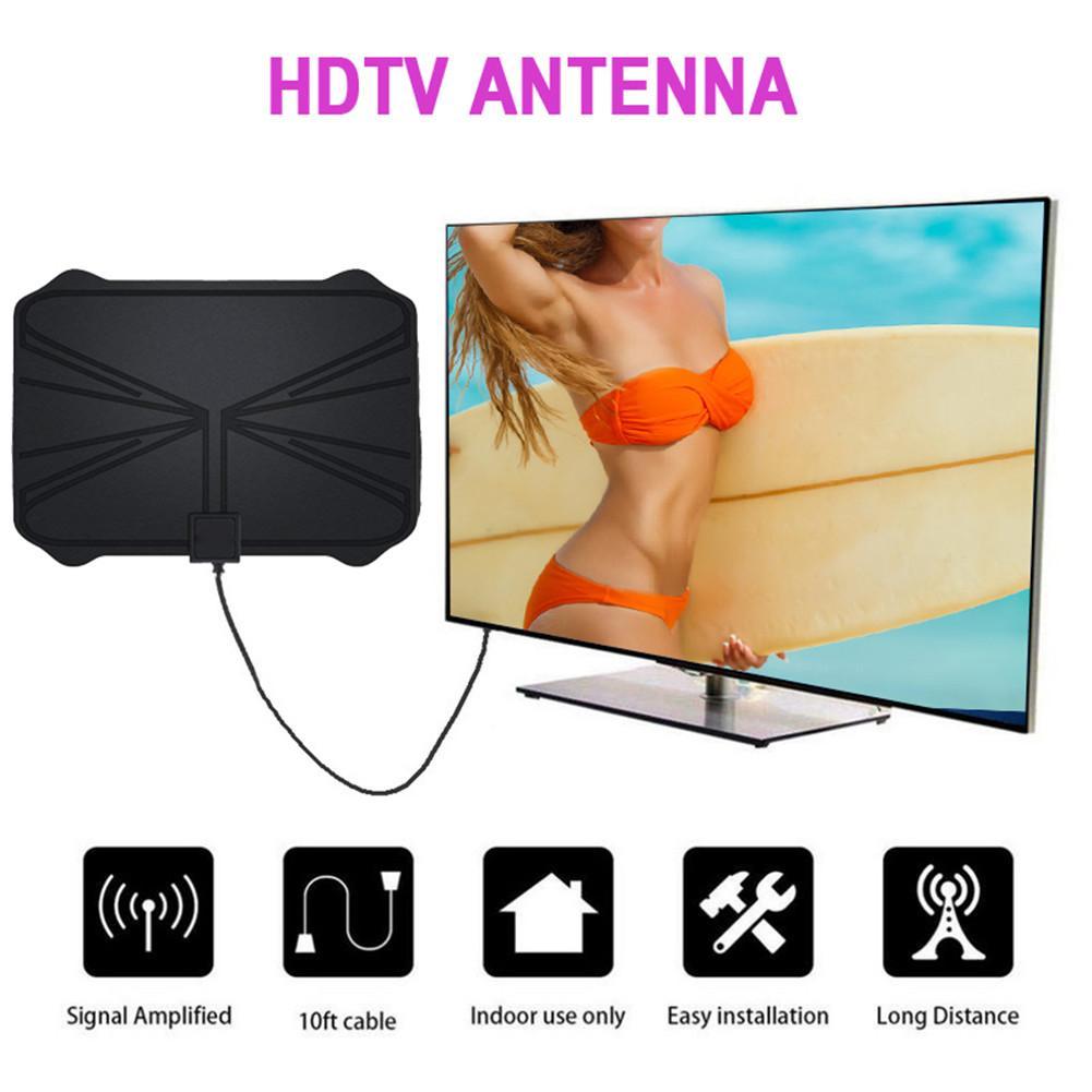 Indoor Antenna HD Digital TV Antenna Amplified HDTV ANTENNA/T2/ATSC HD Digital TV Antenna For