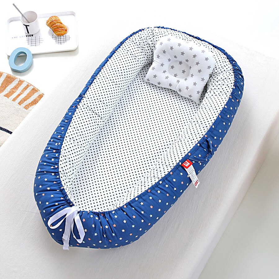 Baby Cradle Baby Cradle Newborn Mattress for Crib &amp; Bassinet Soft Multi Function for Thanksgiving: Star Color cotton