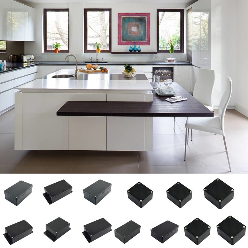 Indoor Outdoor DIY Monitoring Junction Box IP67 Waterproof Dustproof Enclosure Case Wiring Electrical Project Housing