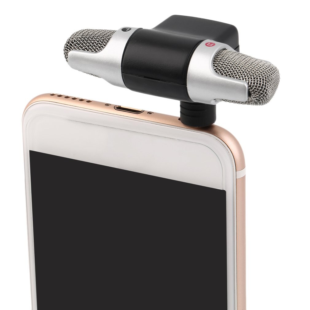 Portable Mini Mic Digital Stereo Microphone for Recorder Mobile Phone Headset Microphone Electret Microphone ONLENY