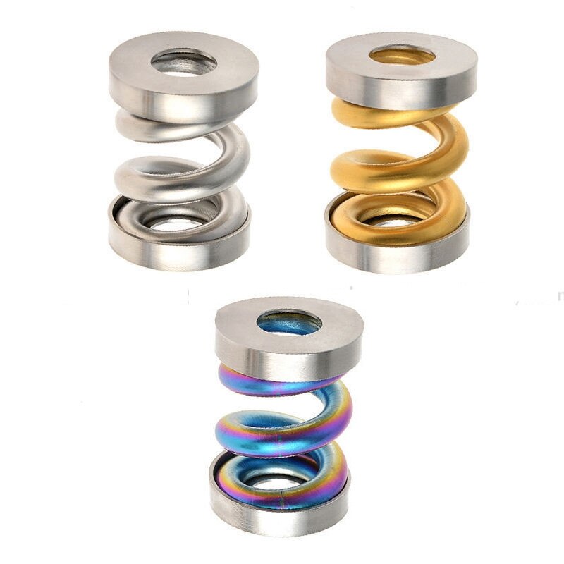 MTB Bicycle Shocks Titanium Bike Cycling Coil Spring Suspension Shock Shox for Brompton Bumper Absorber