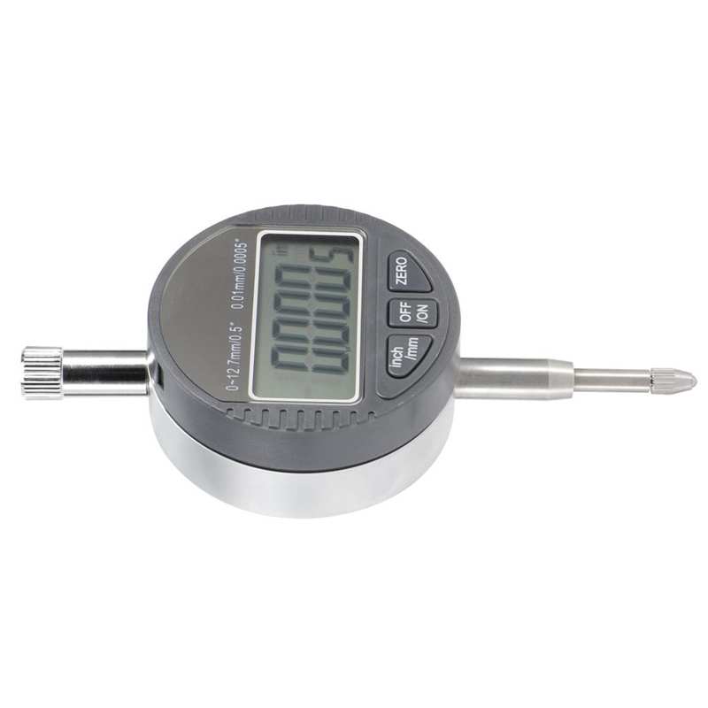 Digital Indicator Dial Test Gauge Electronic Depth Measurement Probe Indicator LCD Display 0-12.7mm