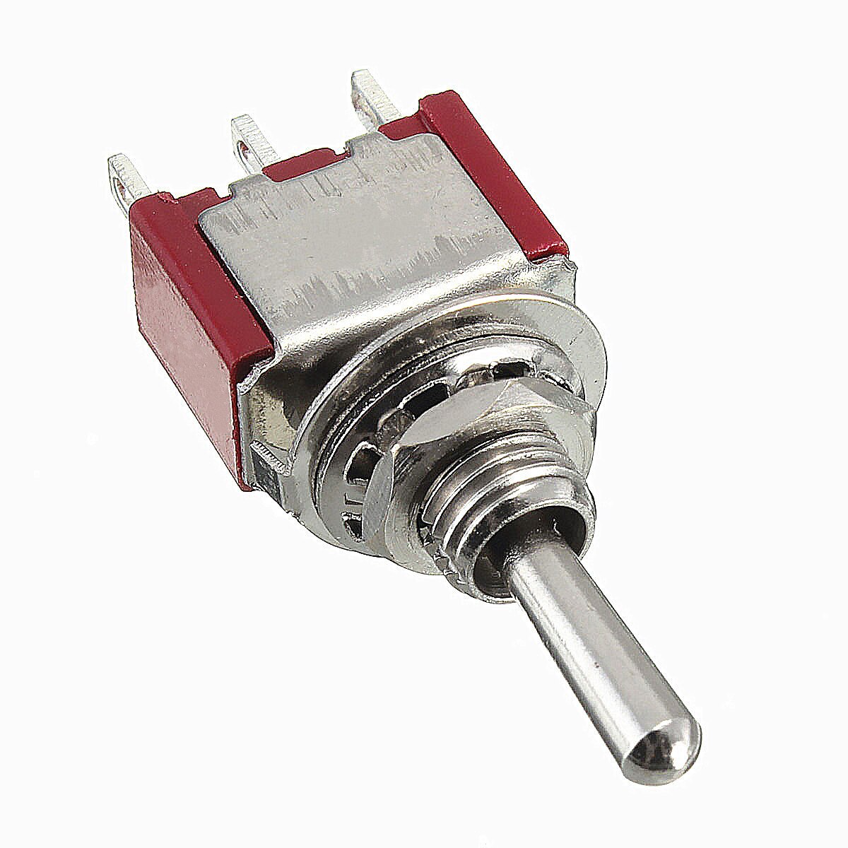 1pcs Toggle Switch MTS-123 6 Pin SPDT ON/OFF/ON 3 Position Momentary Latching Toggle Switch 5A 120VAC