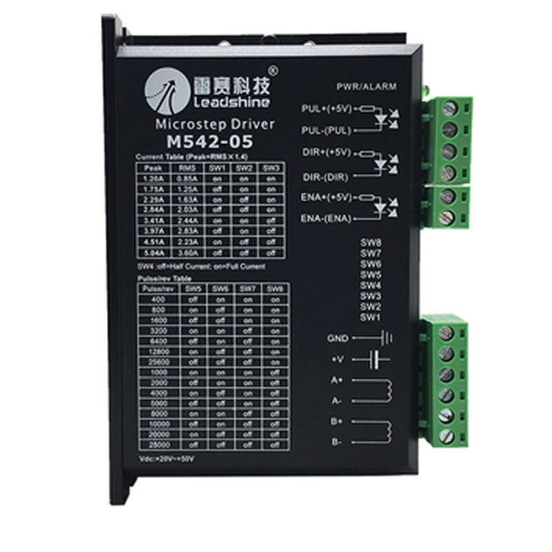 Original Leadshine DM542 M542C DM542S 57 Stepper Motor Driver M542 M542-05: M542 05