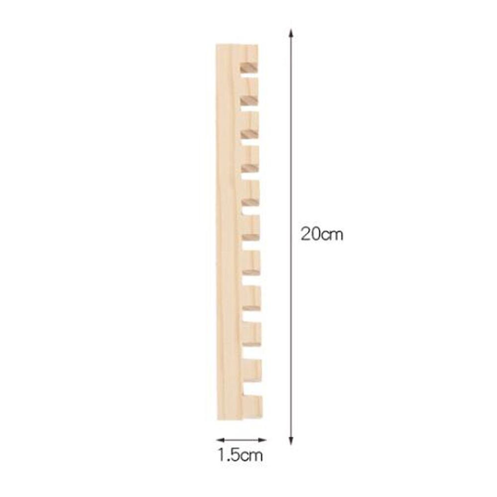 120/240 Pcs Domino Blokken Kleurrijke Houten Domino Set Speelgoed Kinderen Jigsaw Voor Kerst Verjaardagscadeautjes: 1pcs Alignment Tool