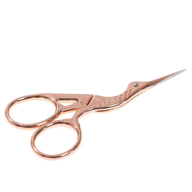 Rvs Schaar Ooievaar Borduurwerk Naaien Wenkbrauw Waxen Nail Art Tool: Style 1-RG