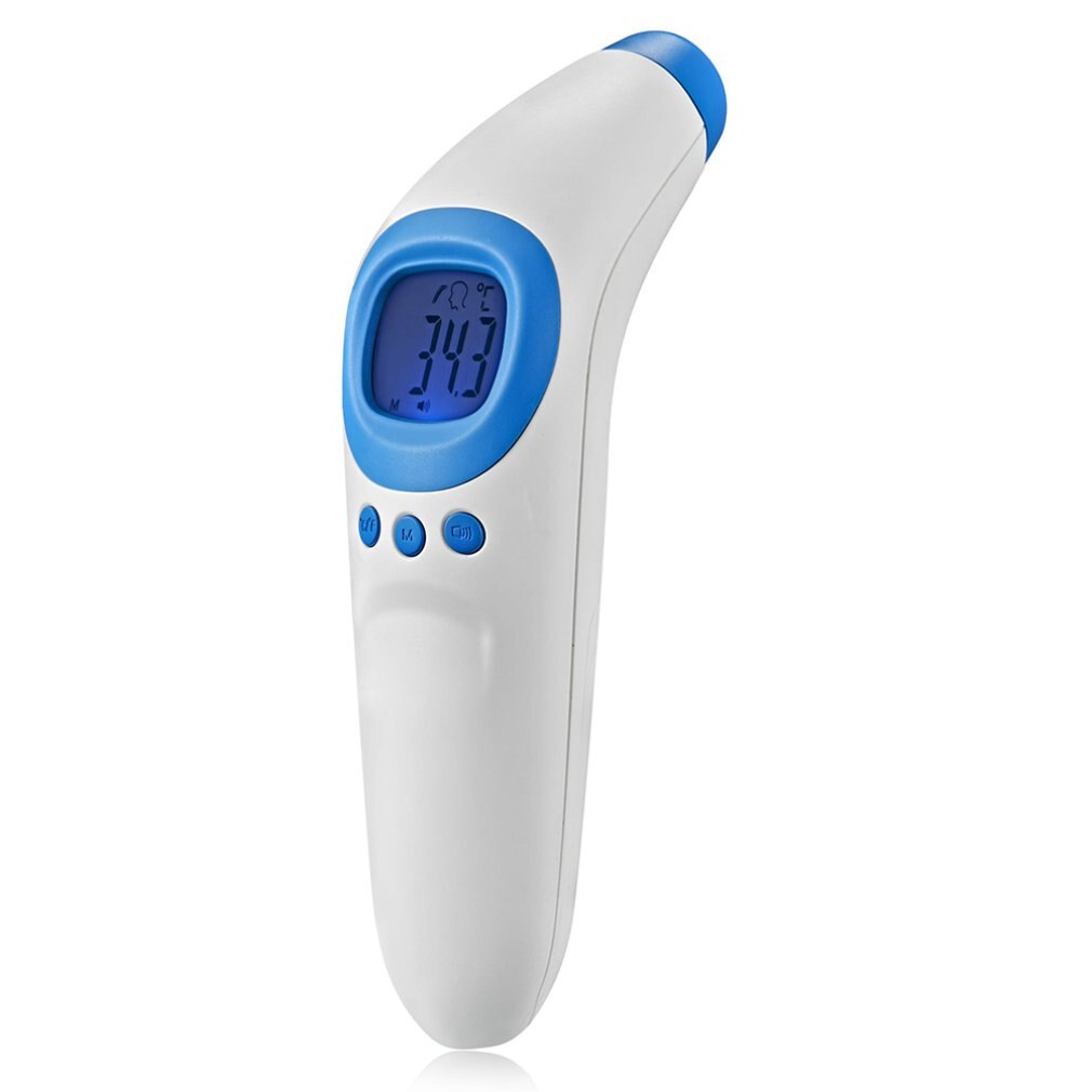 Digital LCD Non-Contact IR Infrared Thermometer Surface Temperature Measurement Data Hold Function Body Measuring Thermometer