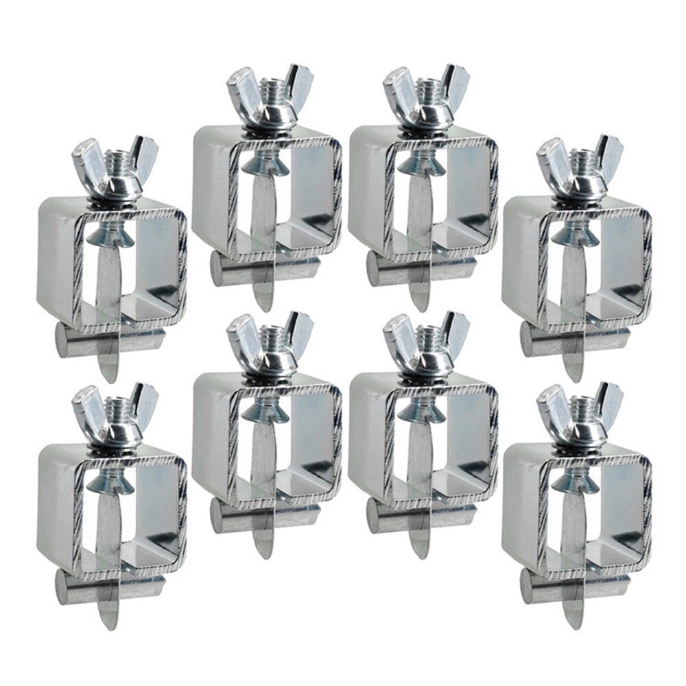 2/4/8pcs Welding Butterfly Clip Clamps Holder Butt Welding Clamp Welding Positioner Fixture Adjustable for Welding Clamps Tools