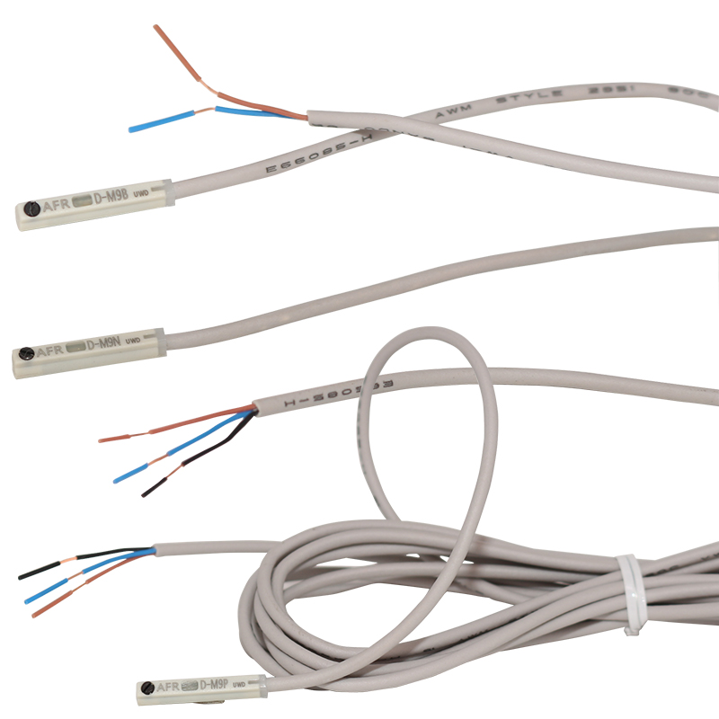 SMC Typ fest Zustand Auto Schalter Direkt Montage Typ D-M9B D-M9N D-M9P D-M9BL D-M9NL D-M9PL pneumatischen schalter Magnetische Senson