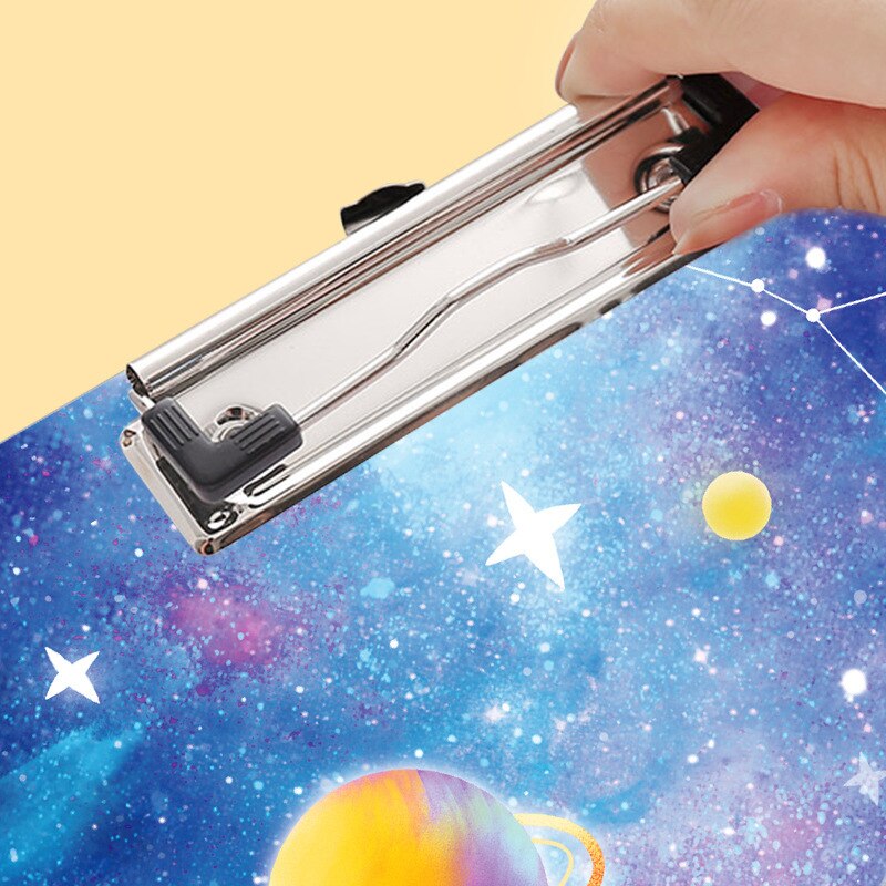 sternenklar Himmel A4 Zwischenablage Ordner Einreichung Produkte Schreiben Documen Lagerung Hinweis Papier Clip Bord Schreibwaren Papier Ordner Pad